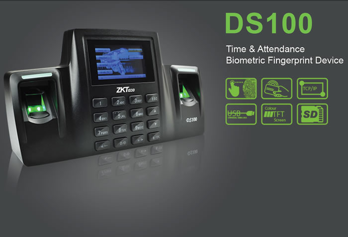 DS100 Biometric Time Attendance Product Standard Features